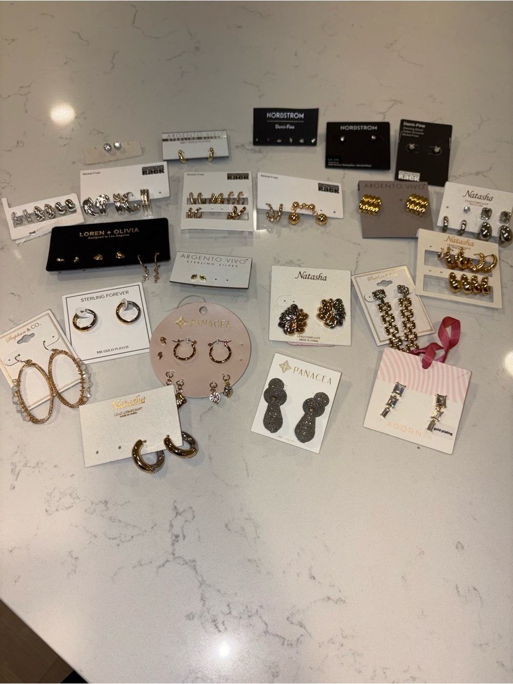 Assorted Women's Earrings Collection 21 Packs